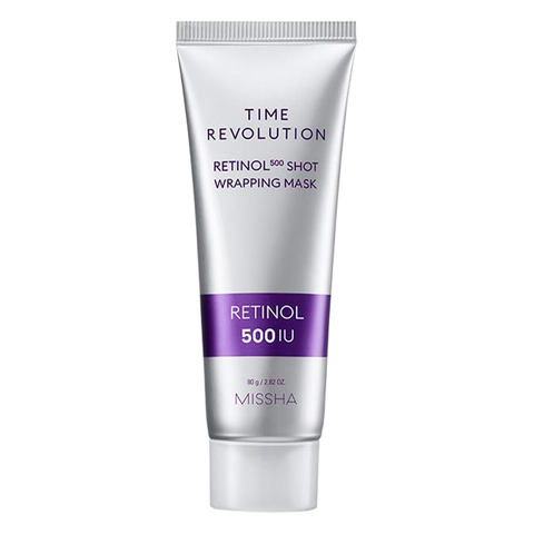 MISSHA – Time Revolution Retinol 500 Shot Wrapping Mask 80g