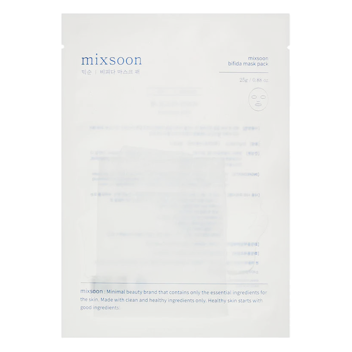 Mixsoon – Bifida Mask Pack, 5sheets
