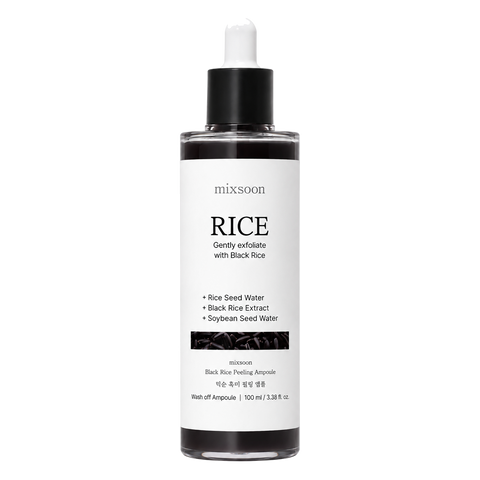 Mixsoon – Black Rice Peeling Ampoule, 100ml