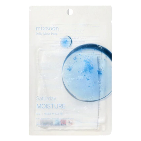 Mixsoon – Daily Mask Pack – 10pcs – Saturday Moisture