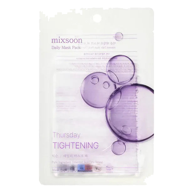 Mixsoon – Daily Mask Pack – 10pcs – Thursday Tightening