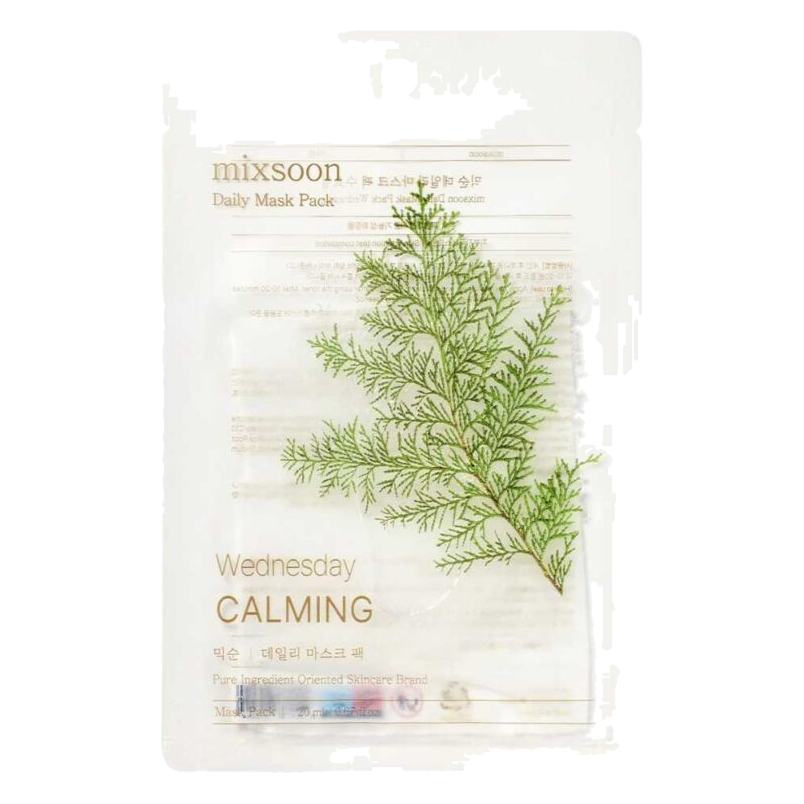 Mixsoon – Daily Mask Pack – 10pcs – Wednesday Calming