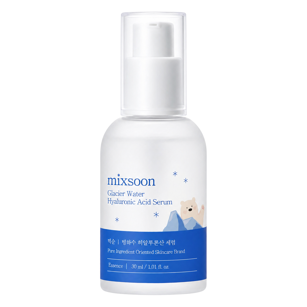 Mixsoon – Glacier Water Hyaluronic Acid Serum, 30ml