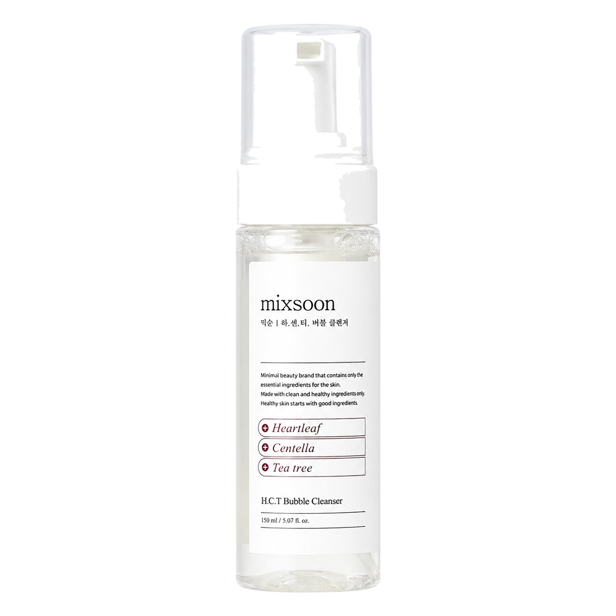 Mixsoon – H.C.T Bubble Cleanser, 150ml