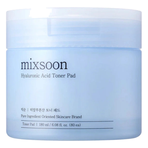 Mixsoon – Hyaluronic Acid Toner Pad – 180ml/80pads