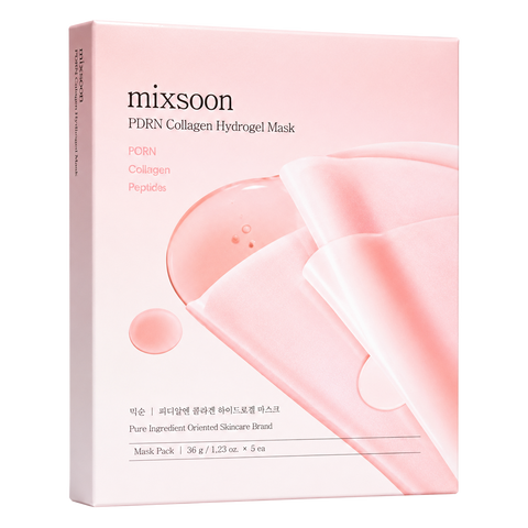Mixsoon – PDRN Collagen Hydrogel Mask, 5 sheets