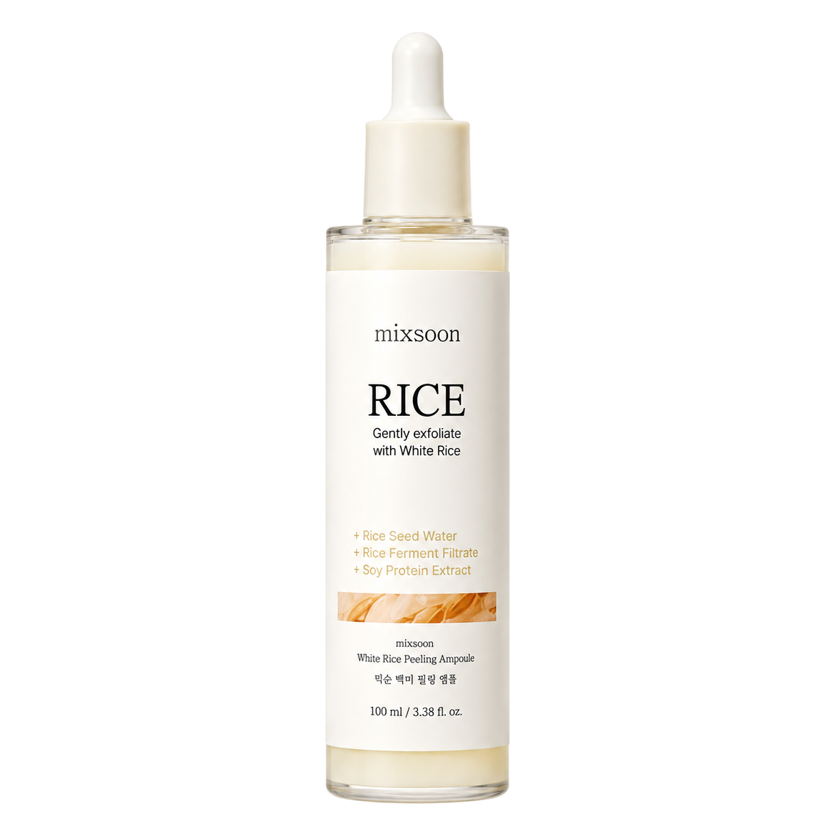 Mixsoon – White Rice Peeling Ampoule, 100ml