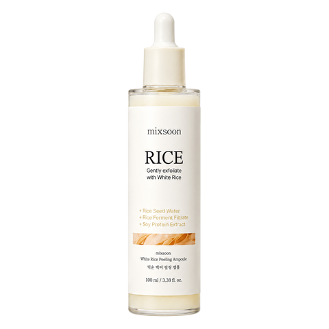 Mixsoon – White Rice Peeling Ampoule, 100ml