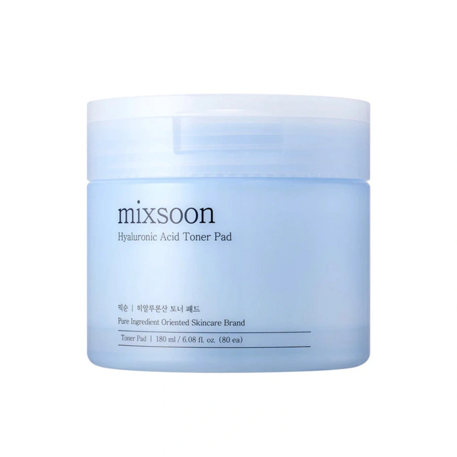 Mixsoon – Hyaluronic Acid Toner Pad – 180ml/80pads