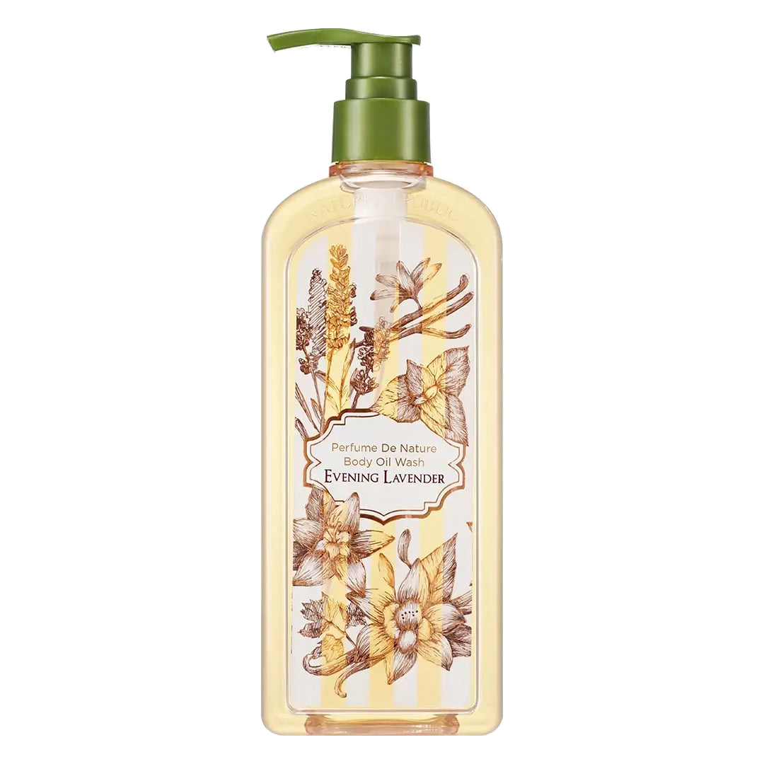 Nature Republic – Perfume De Nature Body Oil Wash Evening Lavender, 345ml