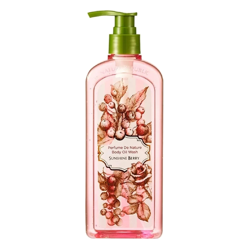 Nature Republic – Perfume De Nature Body Oil Wash Sunshine Berry, 345ml