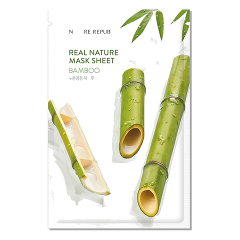 Nature Republic – Real Nature Sheet Mask, Bamboo, 23ml, 1 piece