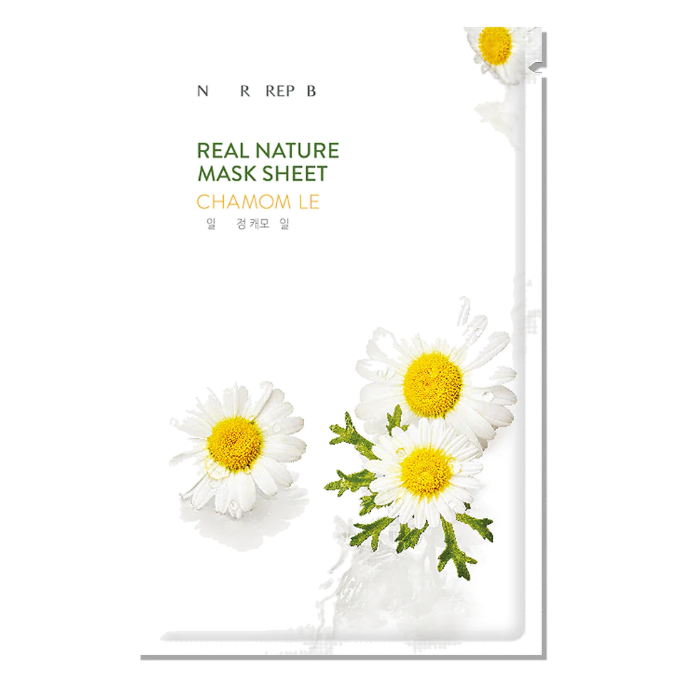 Nature Republic – Real Nature Sheet Mask, Chamomile, 23ml, 1 piece