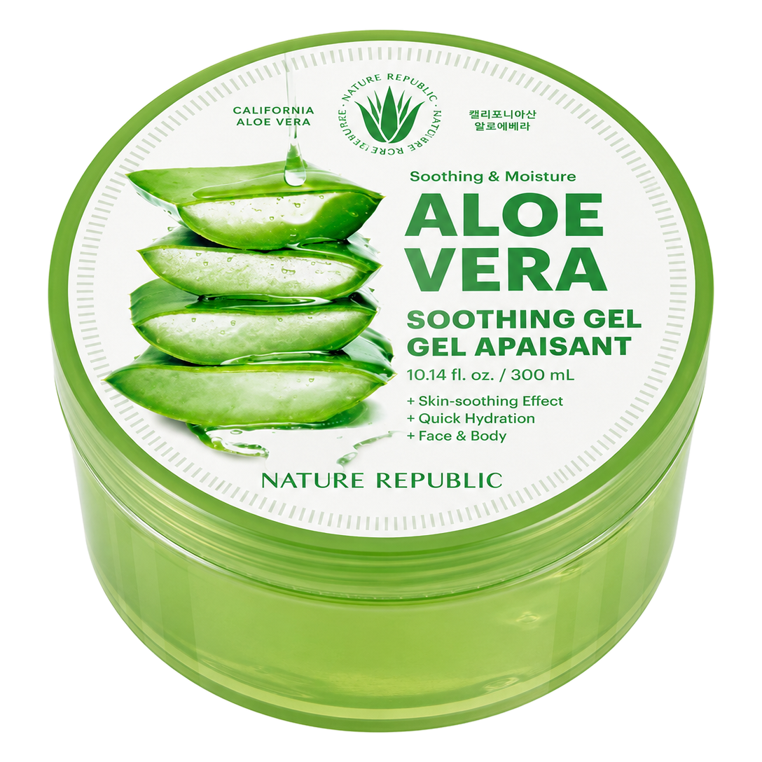 Nature Republic – Soothing & Moisture Aloe Vera Soothing Gel, 300ml