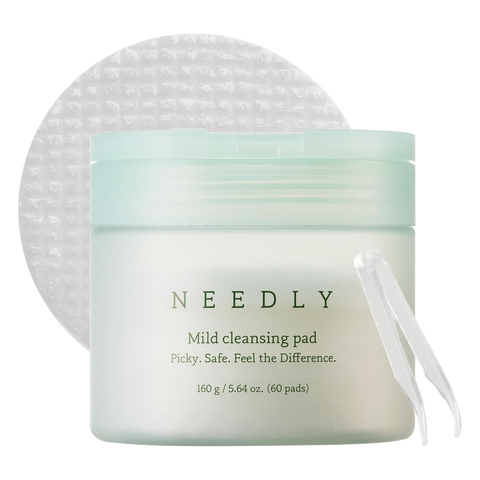 NEEDLY – Mild Cleansing Pad, Makeup Remover, 60 pcs