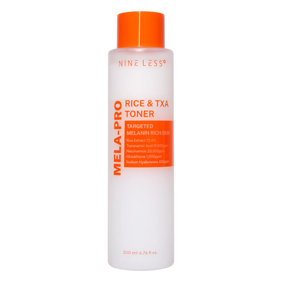NINE LESS – Mela Pro Rice & TXA Toner – 200ml