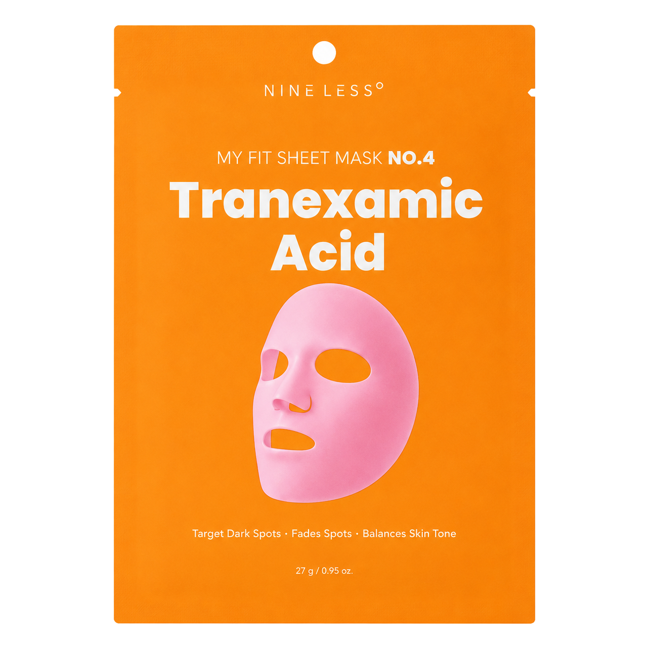 NINE LESS – My Fit Sheet Mask NO.4 Tranexamic Acid, 1 sheet