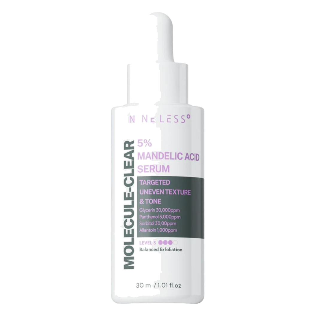 NINELESS – Molecule-Clear 5% Mandelic Acid Serum, 30ml