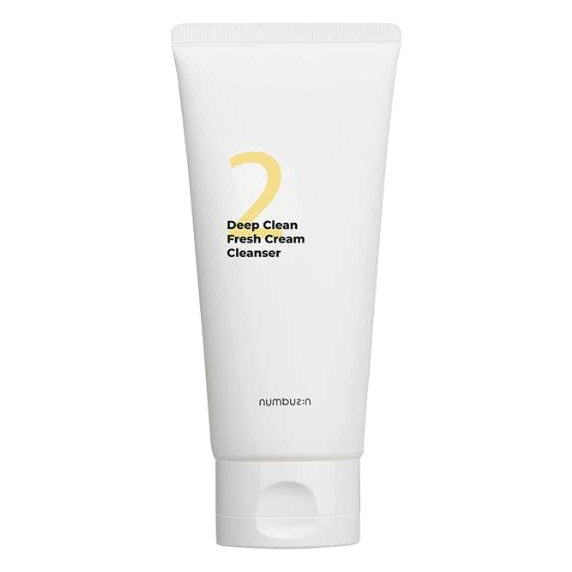 Numbuzin – No.2 Deep Clean Fresh Cream Cleanser, 120ml