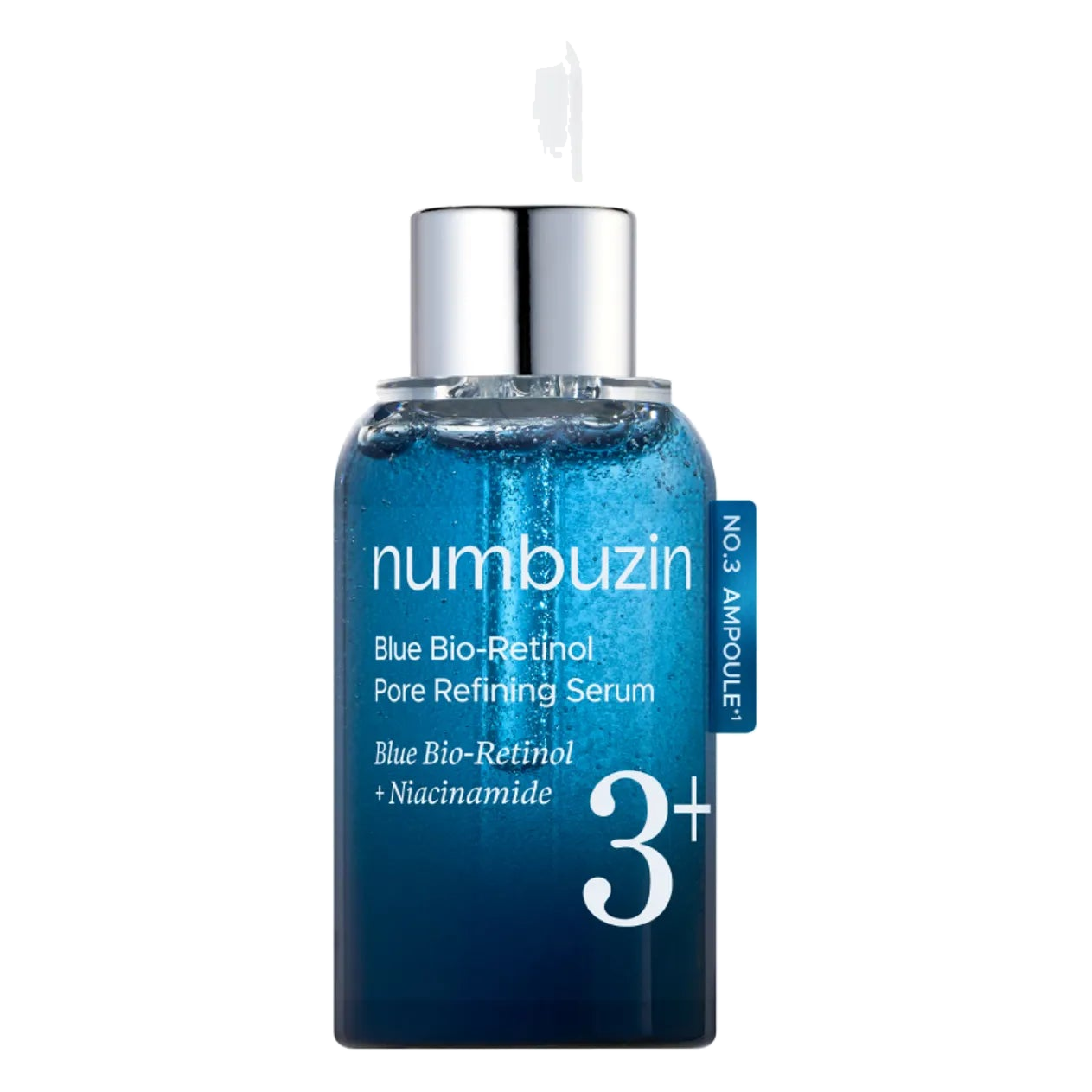 Numbuzin – No.3 Blue Bio-Retinol Pore Refining Serum – 30ml