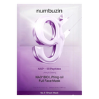 Numbuzin – No.9 NAD+ Bio Lifting-sil Full Face Mask, 28ml, 1 piece