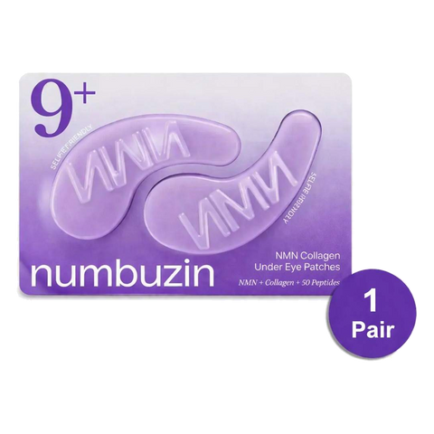 Numbuzin – No.9 NAD+ Collagen Under Eye Patches, 1 pair