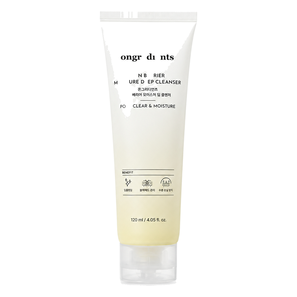 Ongredients – Skin Barrier Moisture Deep Cleanser, 120 ml