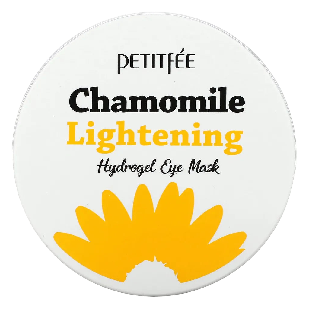 Petitfee – Chamomile Lighting Hydrogel Eye Mask, 60pcs