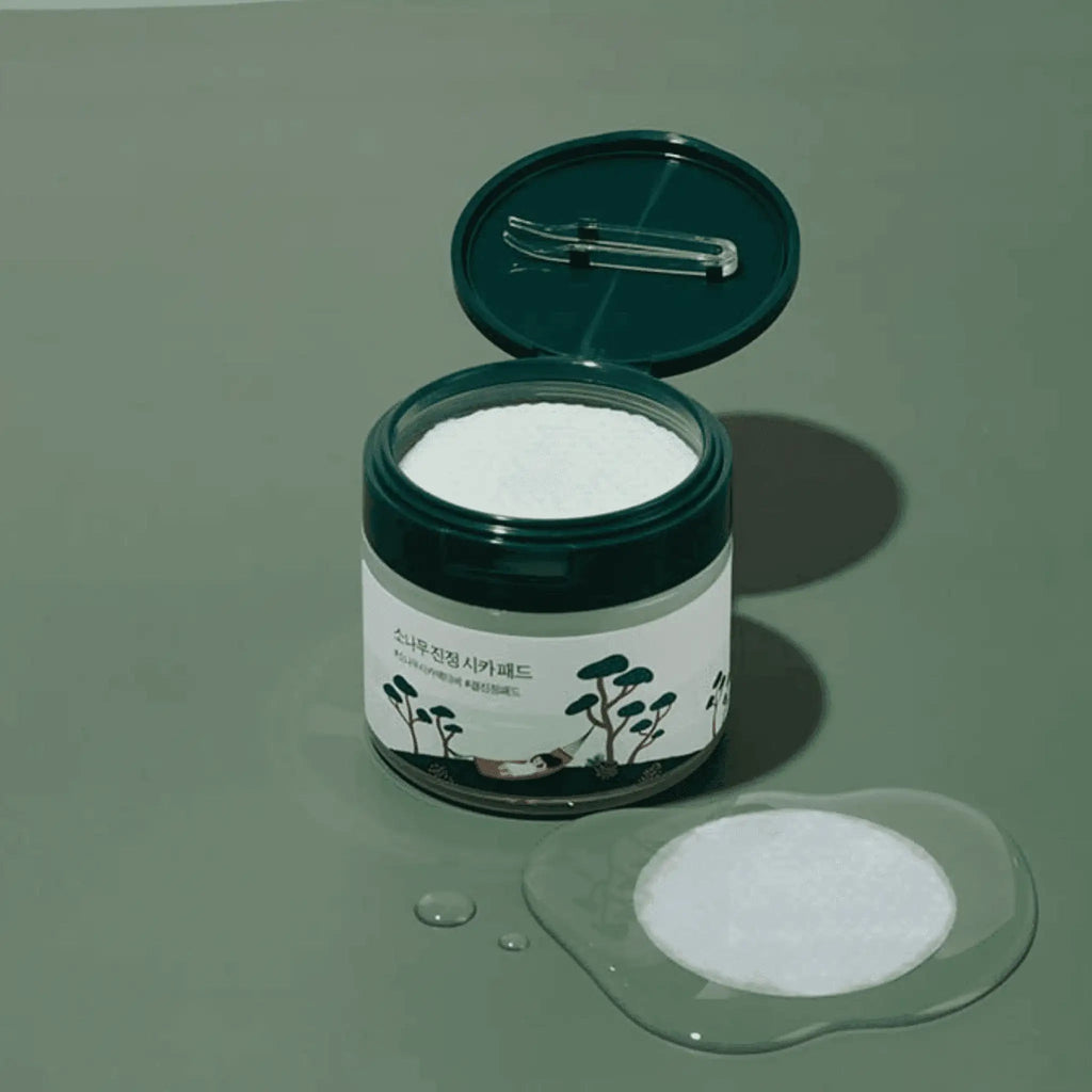 Round Lab Pine Calming Cica Pad 50pcs — Wholesale