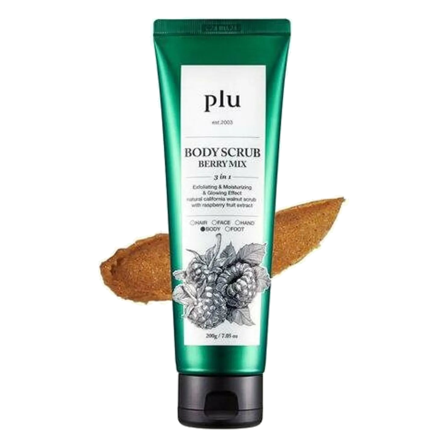 plu – Body Scrub Berry Mix, 200g
