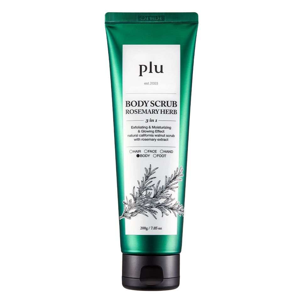 plu – Body Scrub Rosemary Herb, 200g