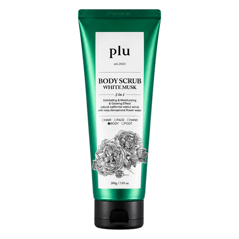 Plu – Körperpeeling White Musk, 200 g