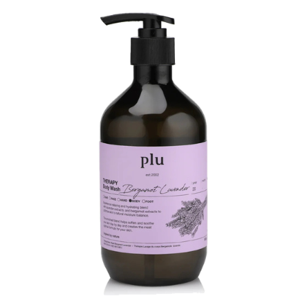 plu – Therapy Body Wash Bergamot Lavender, 500ml