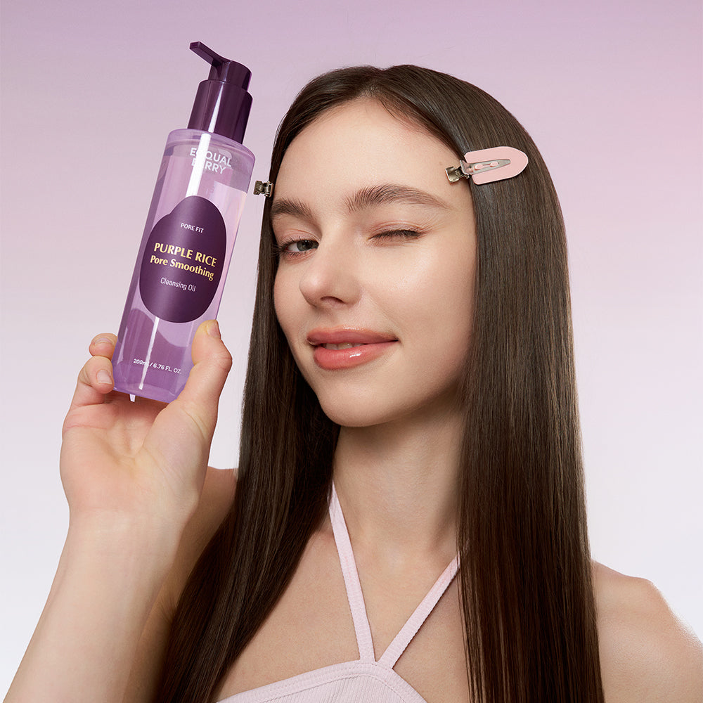 Eqqualberry Purple Rice Pore Smoothing Cleansing Oil 200ml — Wholesale
