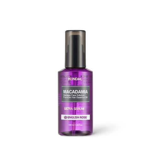 KUNDAL – Macadamia Hair Serum, English Rose, 100ml