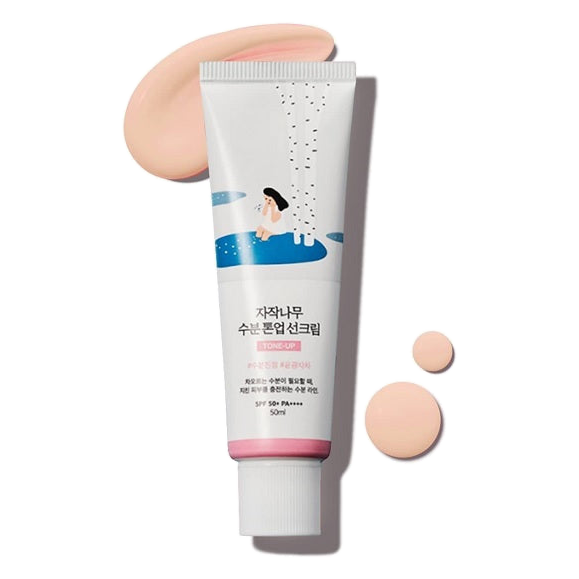 Round Lab – Birch Moisture Tone-Up Sunscreen, Renewal, 50ml
