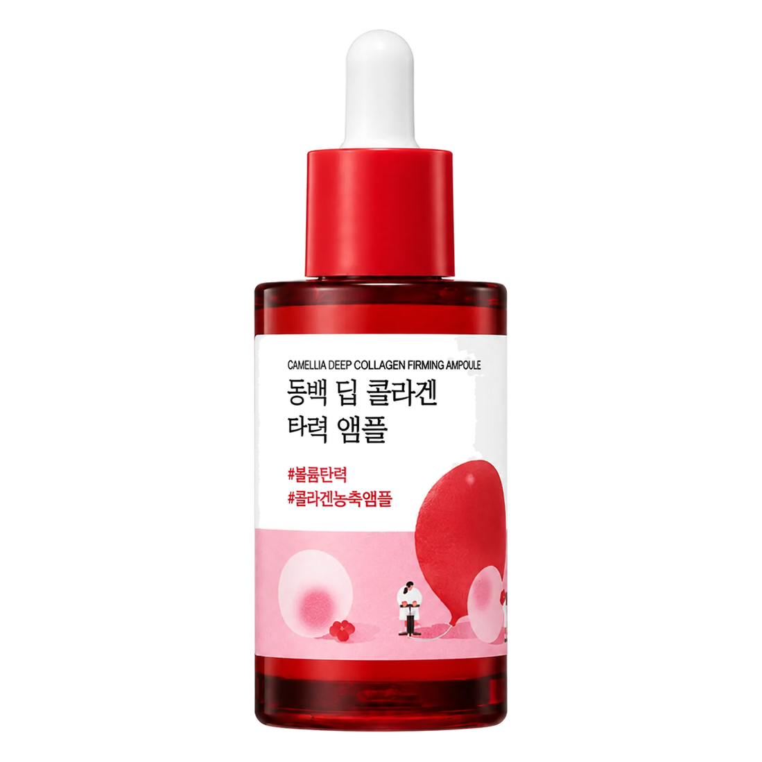 Round Lab – Camellia Deep Collagen Firming Ampoule, 30ml