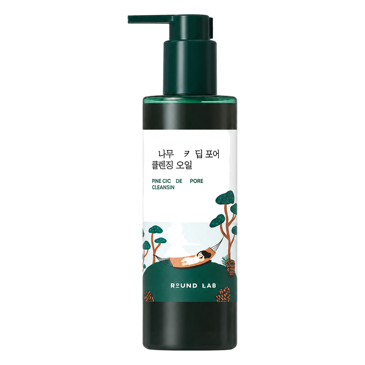Round Lab – Pine Cica Deep Pore Cleansing Oil, 200ml