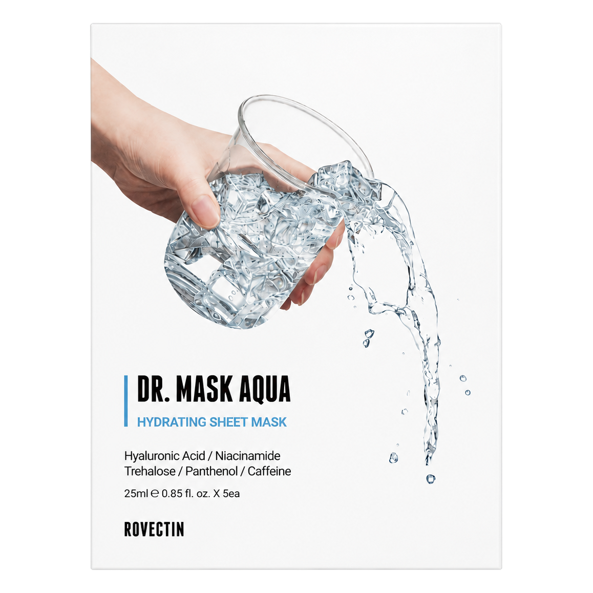 ROVECTIN – Dr. Mask Aqua Hydrating Sheet Mask, 5 sheets