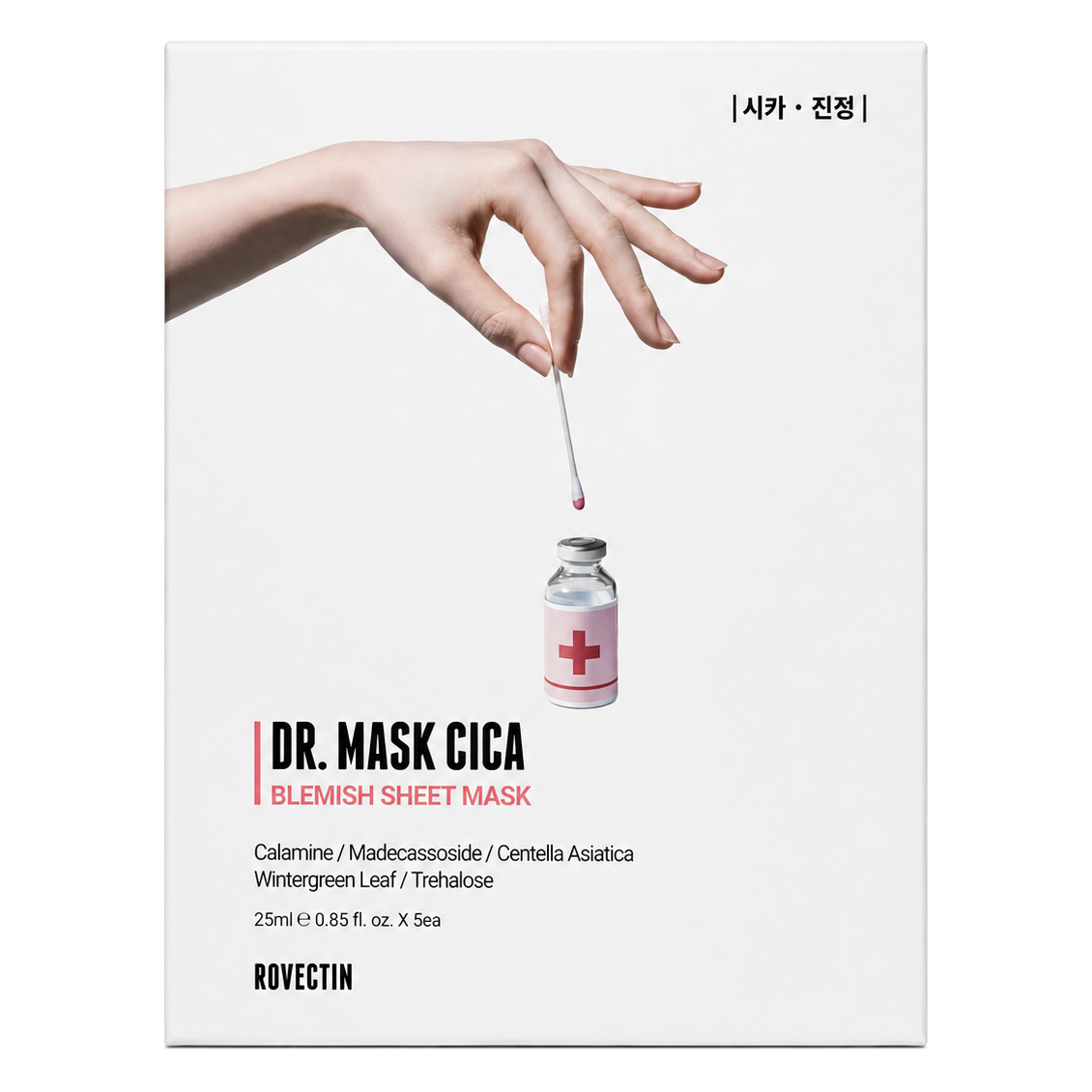 ROVECTIN – Dr. Mask Cica Blemish Sheet Mask, 5 sheets