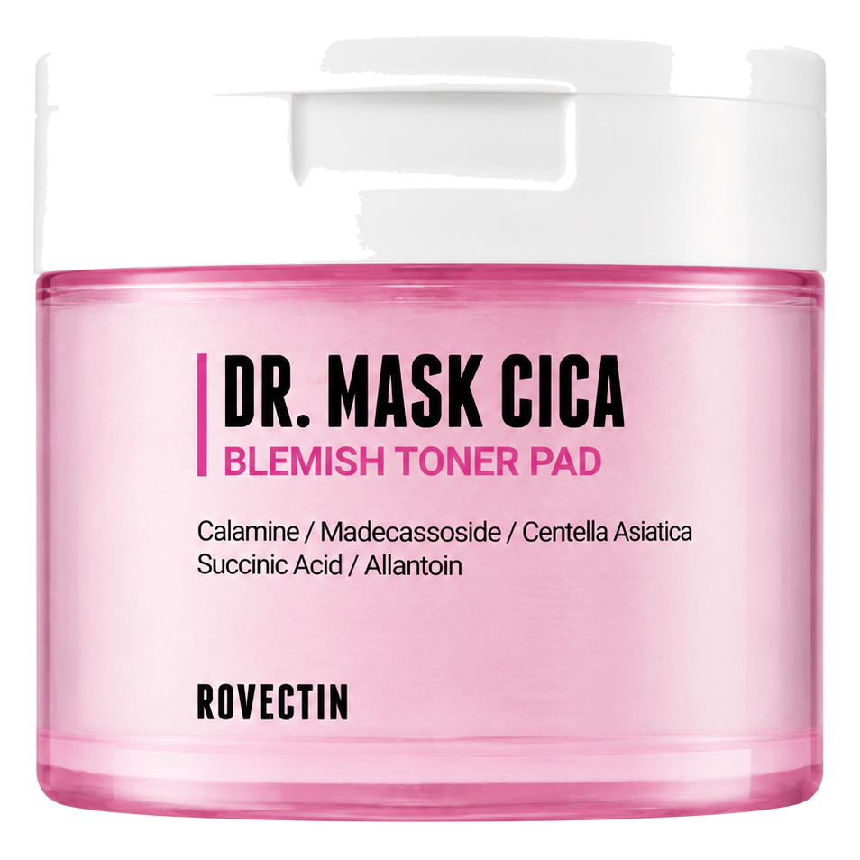ROVECTIN – Dr. Mask Cica Blemish Toner Pad, 160ml (60pads)