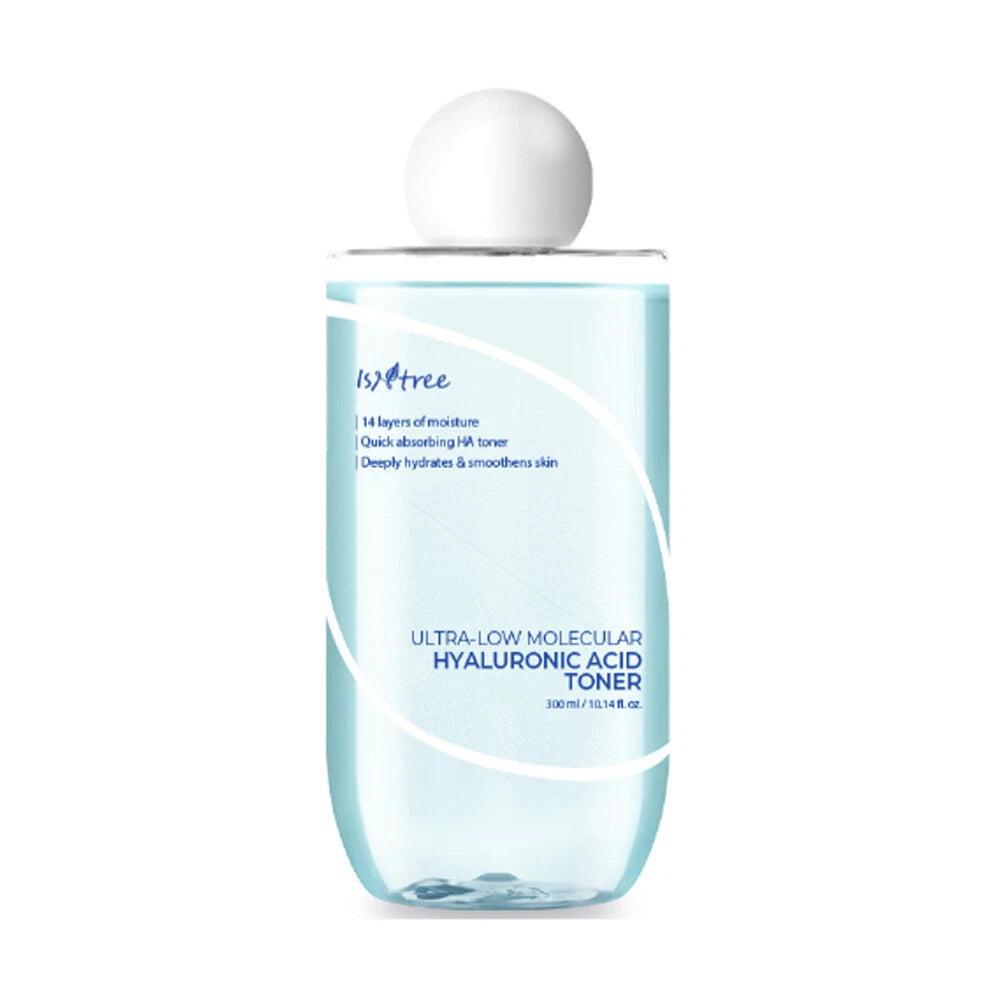 Isntree – Ultra-Low Molecular Hyaluronic Acid Toner – 300ml