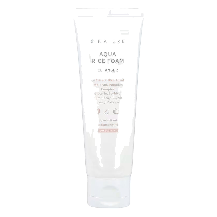 S.NATURE – Aqua Rice Foam Cleanser, 80ml (2.7 fl oz)