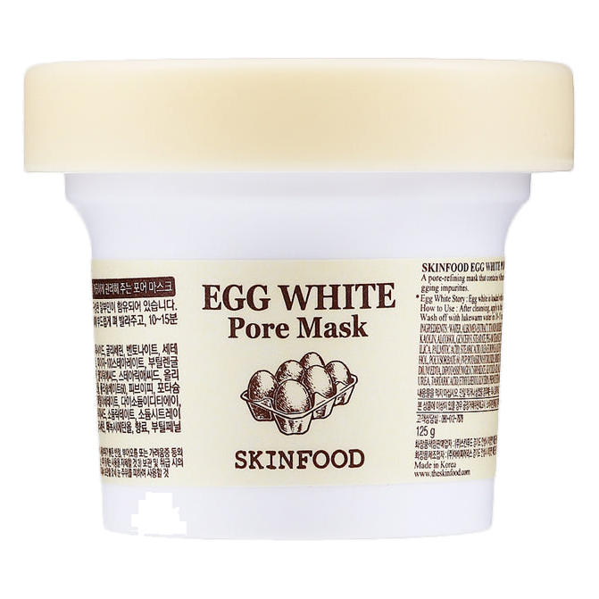 SKINFOOD – Egg White Pore Mask – 120g
