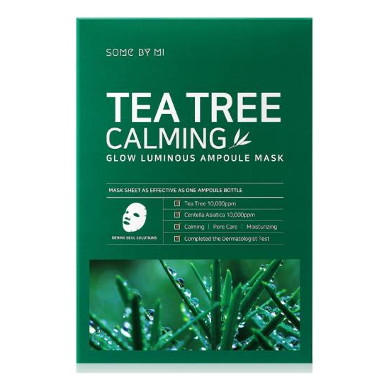SOME BY MI – 30 Days Tea Tree Calming Glow Luminous Ampoule Mask, 25g, 1 piece