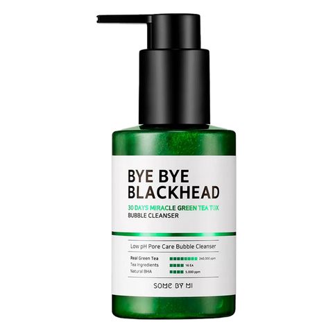 SOME BY MI – Bye Bye Blackhead 30 Days Miracle Green Tea Tox Bubble Cleanser – 120g