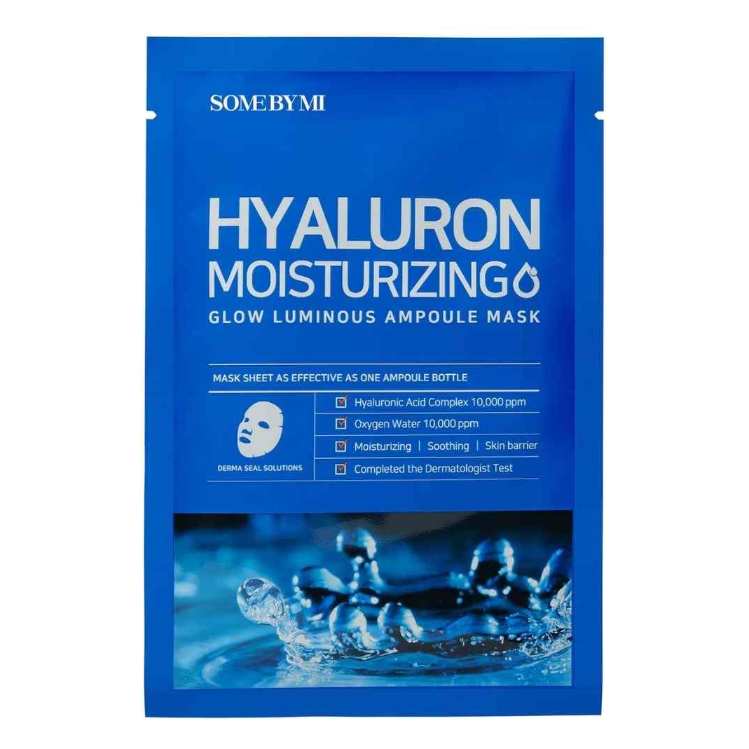 SOME BY MI – Hyaluron moisturizing Glow Luminous Ampoule Mask, 25g, 1 piece