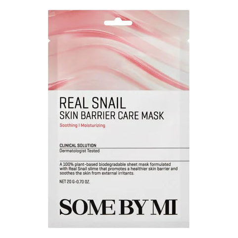 SOME BY MI – Real Snail Skin Barrier Care Mask – 1pc