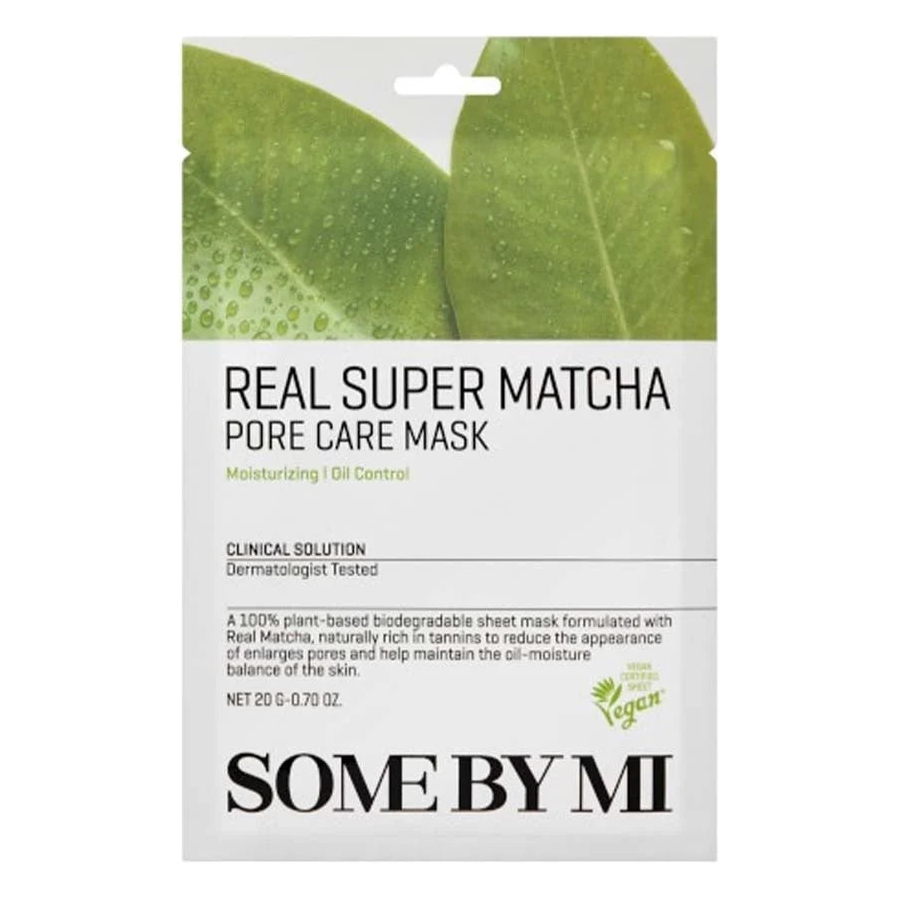 SOME BY MI – Real Super Matcha Pore Care Mask – 1pc