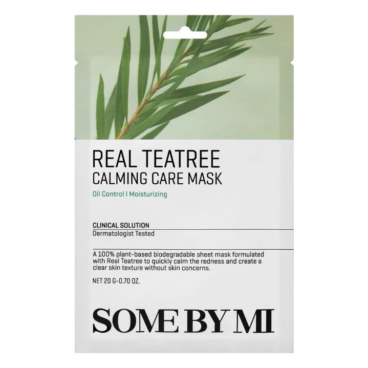 SOME BY MI – Real Teatree Calming Care Mask – 1pc